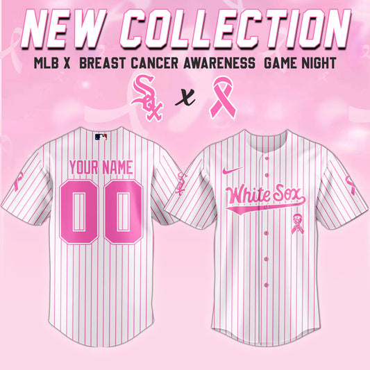 Chicago White Sox x Breast Cancer Awareness Game Night Jersey Editons Limited