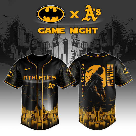 Athletics x DC Batman Game Night Special Edition Jersey
