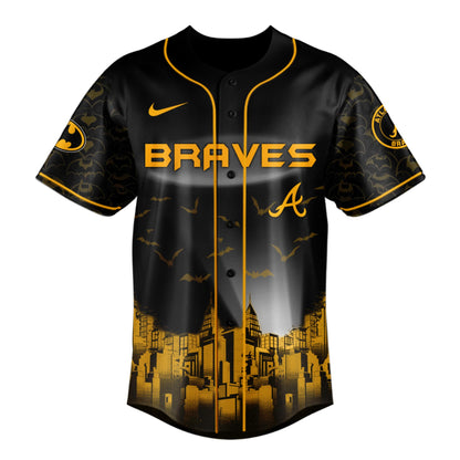 Atlanta Braves x DC Batman Game Night Special Edition Jersey