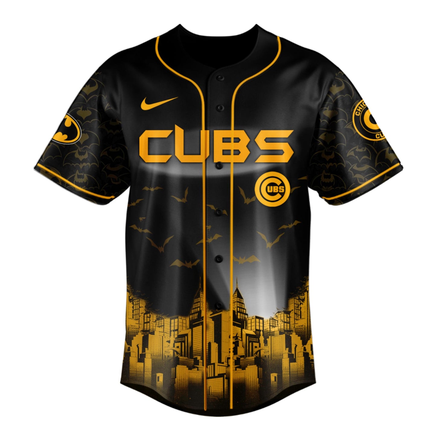 Chicago Cubs x DC Batman Game Night Special Edition Jersey