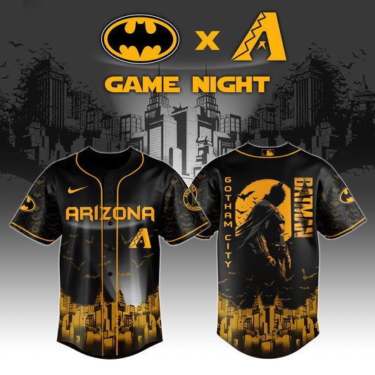 Arizona Diamondbacks x DC Batman Game Night Special Edition Jersey