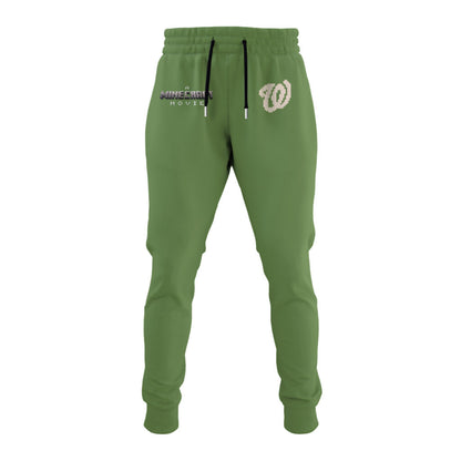Washington Nationals MLB x A MINECRAFT MOVIE Night Hoodie Editions Limited