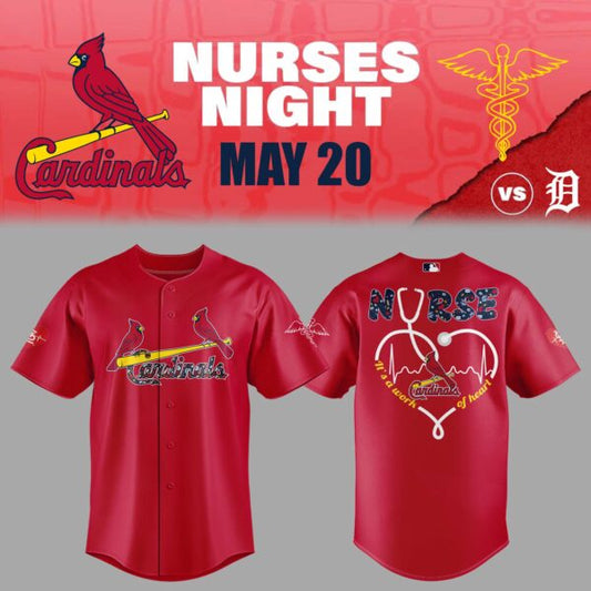St. Louis Cardinals NURSES Baseball Jersey