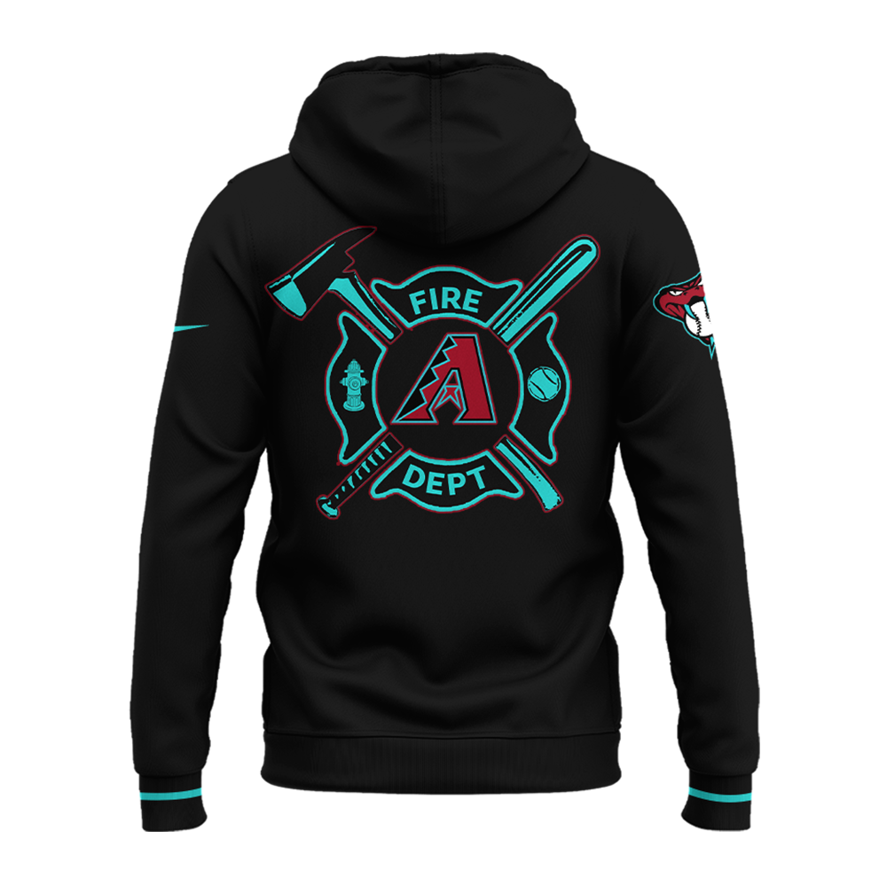 Diamondbacks x Firefighter Appreciation Night Zip Hoodie