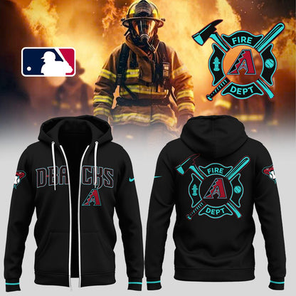 Diamondbacks x Firefighter Appreciation Night Zip Hoodie