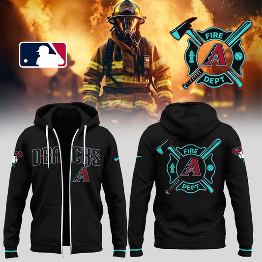 Diamondbacks x Firefighter Appreciation Night Zip Hoodie