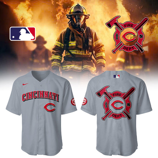 Reds x Firefighter Appreciation Night Jersey