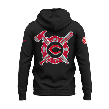 Reds x Firefighter Appreciation Night Zip Hoodie