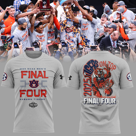 Auburn Tigers Men’s Basketball 2025 Final Four T-Shirt