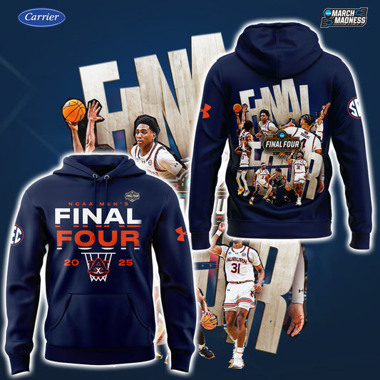 Auburn Tigers Men’s Basketball 2025 Final Four Hoodie
