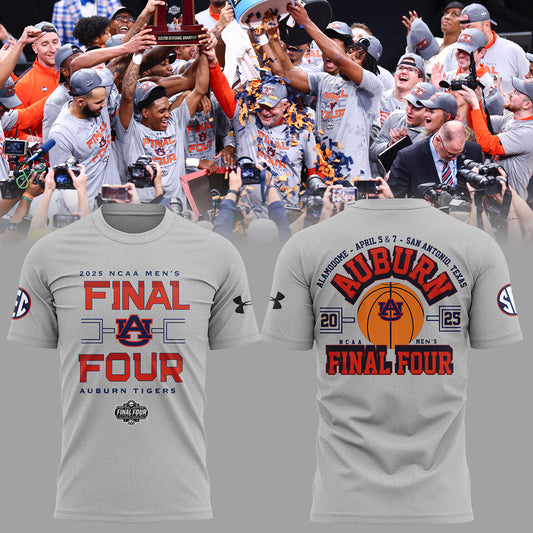 Auburn Tigers Men’s Basketball 2025 Final Four T-Shirt