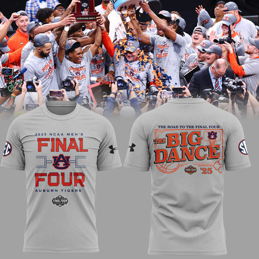 Auburn Tigers Men’s Basketball 2025 Final Four T-Shirt