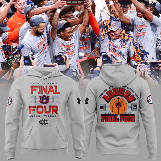Auburn Tigers Men’s Basketball 2025 Final Four Hoodie