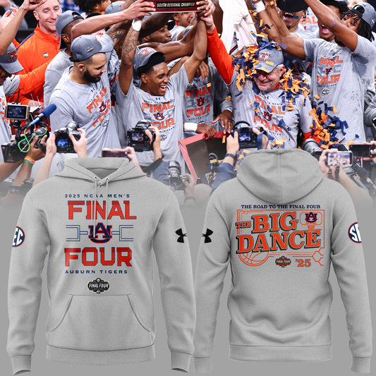 Auburn Tigers Men’s Basketball 2025 Final Four Hoodie