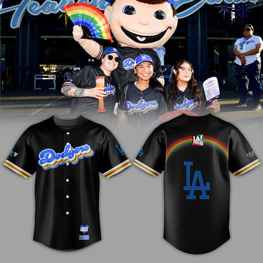 Exclusive 2025 Dodger LGBTQ + Pride Night Jersey