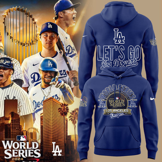 Limited Edition Los Angeles Dodgers ’47 Royal World Series Hoodie