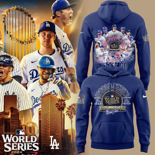 Limited Edition Los Angeles Dodgers ’47 Royal World Series Hoodie