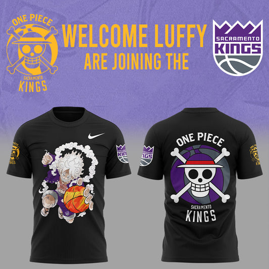 Welcome Luffy are joining the Sacramento Kings Tshirt