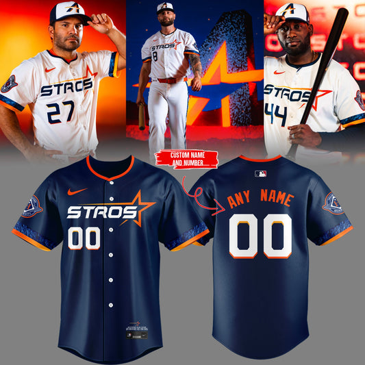 Astros Baseball City Connect 2025 Limited “The Next Frontier” Custom Jersey