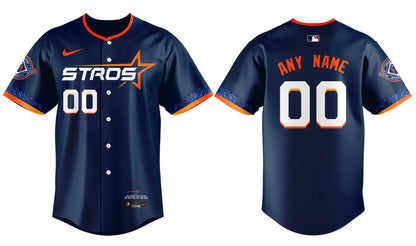 Astros Baseball City Connect 2025 Limited “The Next Frontier” Custom Jersey