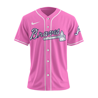 Atlanta Braves MLB Limited Barbie Custom Jersey