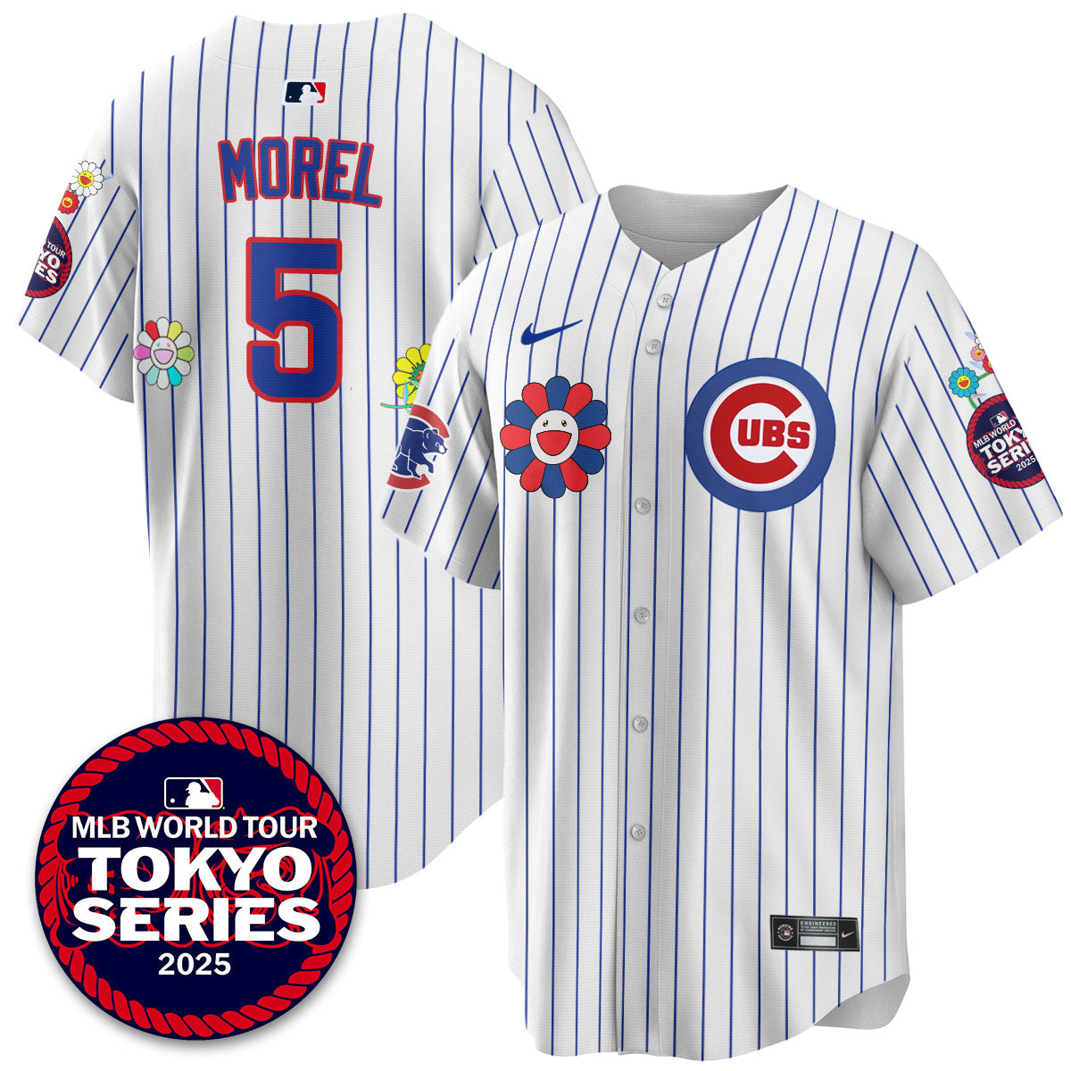 Chicago Cubs Tokyo Series 2025 Vapor Premier Limited Jersey - Stitched