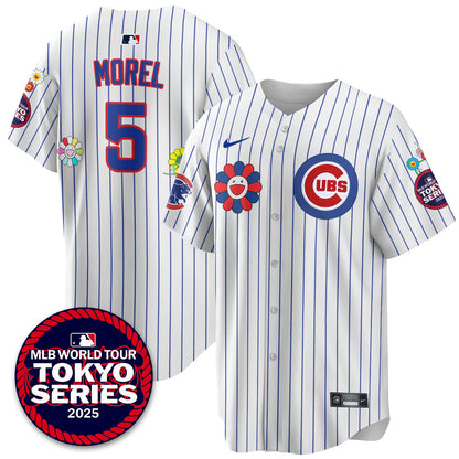Chicago Cubs Tokyo Series 2025 Vapor Premier Limited Jersey - Stitched