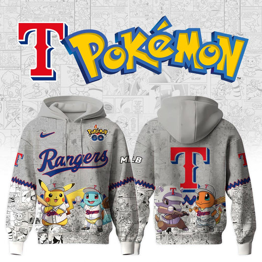 Texas Rangers x Polemon GO Special Edition Hoodie