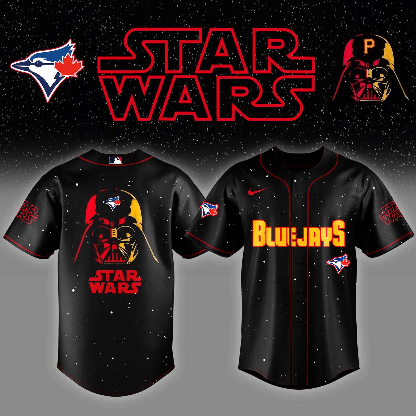 Toronto Blue Jays x Stars Wars Night Baseball Jersey Editions Limited