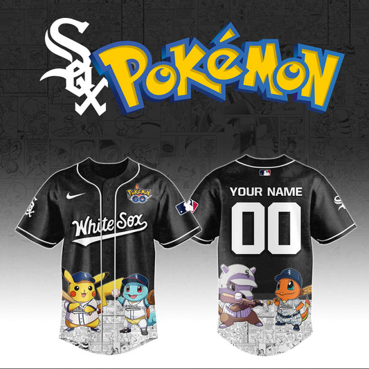 Chicago White Sox x Pokémon Go Baseball Jersey Editions Limited