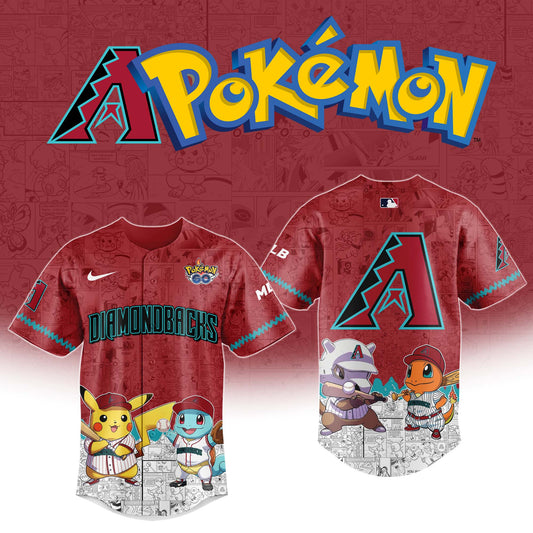 Arizona Diamondbacks x Polemon GO Special Edition Jersey