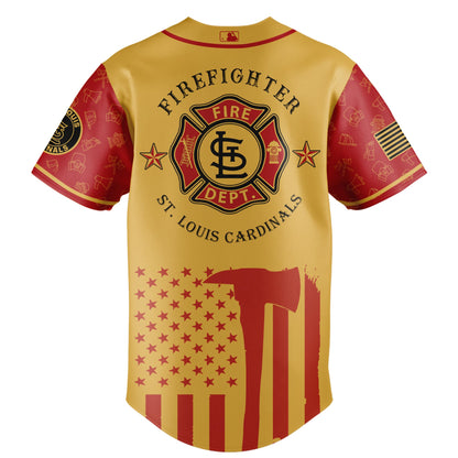 St. Louis Cardinals MLB x Firefighter Appreciation Night Special Edition Jersey 2025
