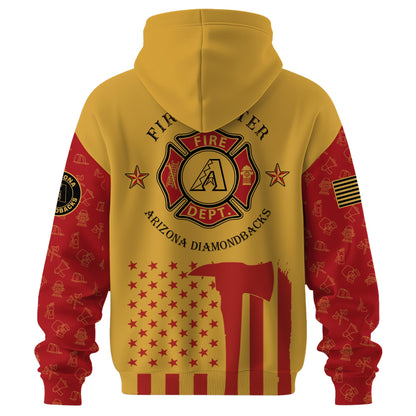 Arizona Diamondbacks MLB x Firefighter Appreciation Night Special Edition Hoodie 2025