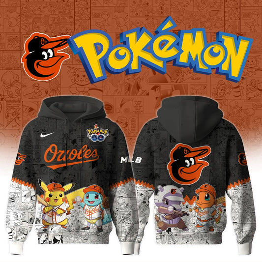 Baltimore Orioles x Polemon GO Special Edition Hoodie