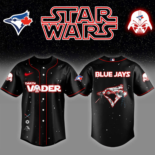 Toronto Blue Jays x Stars Wars Darth Vader Night Baseball Jersey Editions Limited