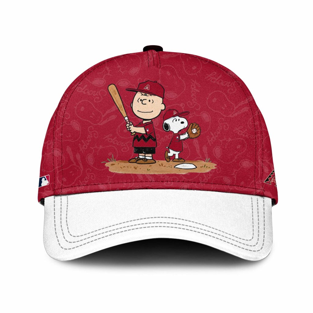 Arizona Diamondbacks MLB “75th Anniversary of Peanuts” Snoopy Special Edition Jersey2025