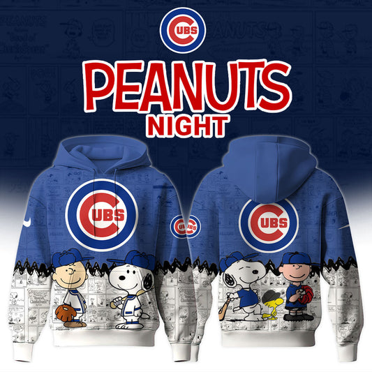 Chicago Cubs MLB x The 75th Anniversary Of Peanuts Limited Edition Hoodie 2025
