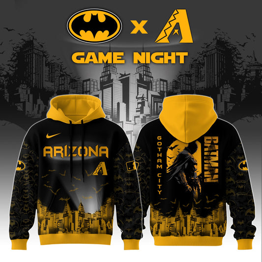 Arizona Diamondbacks x DC Batman Game Night Special Edition Hoodie