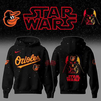 Baltimore Orioles x Stars Wars Night Hoodie Editions Limited