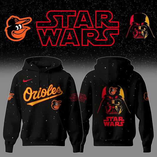 Baltimore Orioles x Stars Wars Night Hoodie Editions Limited