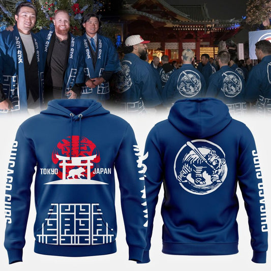 Chicago Cubs 2025 World Tour: Tokyo Series Hoodie