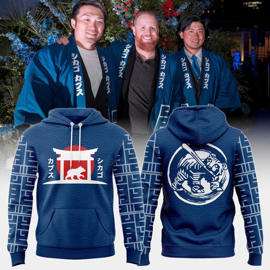 Chicago Cubs 2025 MLB World Tour: Tokyo Series New Hoodie