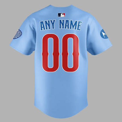 Chicago Cubs Light Blue 2nd Alternate Replica 2.0 Jersey 2025 Personalization