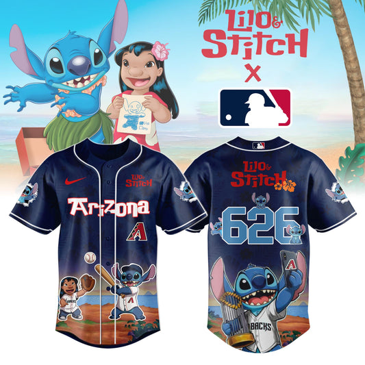 Arizona Diamondbacks x Lilo & Stitch Limited Edition Jersey