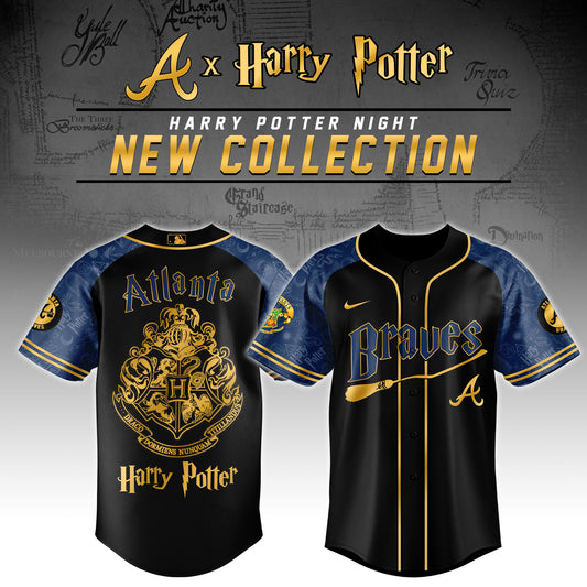 Atlanta Braves x Harry Potter Night Baseball Jersey Editions Limited