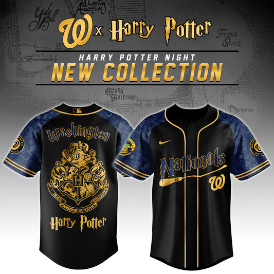 Washington Nationals x Harry Potter Night Baseball Jersey Editions Limited