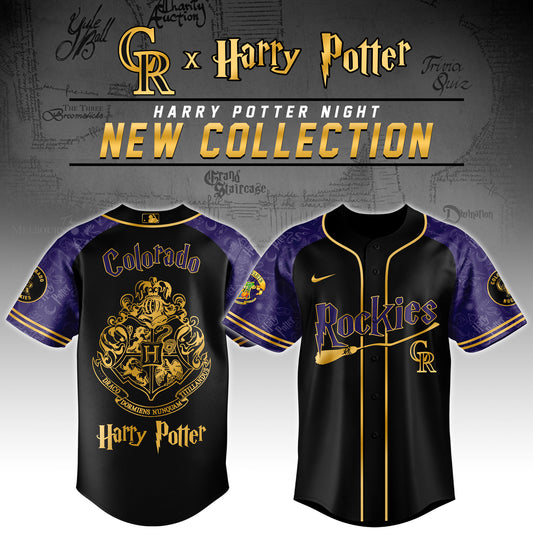 Colorado Rockies x Harry Potter Night Baseball Jersey Editions Limited