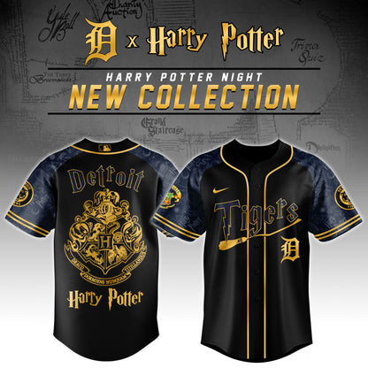 Detroit Tigers x Harry Potter Night Baseball Jersey Editions Limited