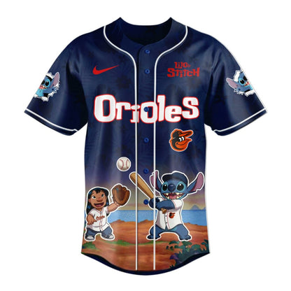 Baltimore Orioles x Lilo & Stitch Limited Edition Jersey