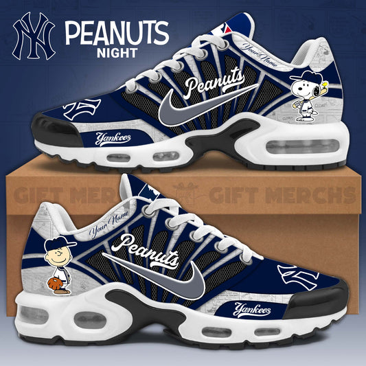 Unisex New York Yankees PEANUTS 75th Anniversary New Shoes Limited Edition